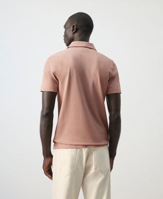 Men's Slim Fit Pique Polo Shirt