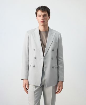 Men's Amalfi Slim-Fit Double-Breasted Blazer