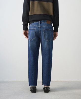 Men's Sammy Cropped Carrot-Fit Jeans