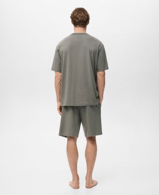 Men's 2-Piece Cotton T-Shirt and Pajama