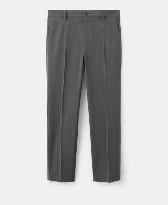 Men's Slim-Fit Cropped Pants