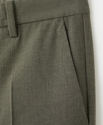 Men's Slim-Fit Cropped Pants