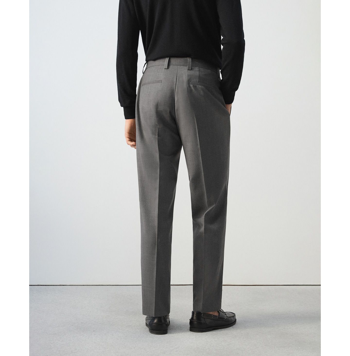 Мужские брюки MANGO Ricardo Regular Fit Suit, цвет: Серый — фото 7