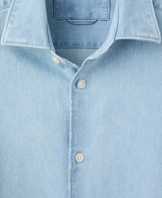 Men's Cotton Denim Shirt