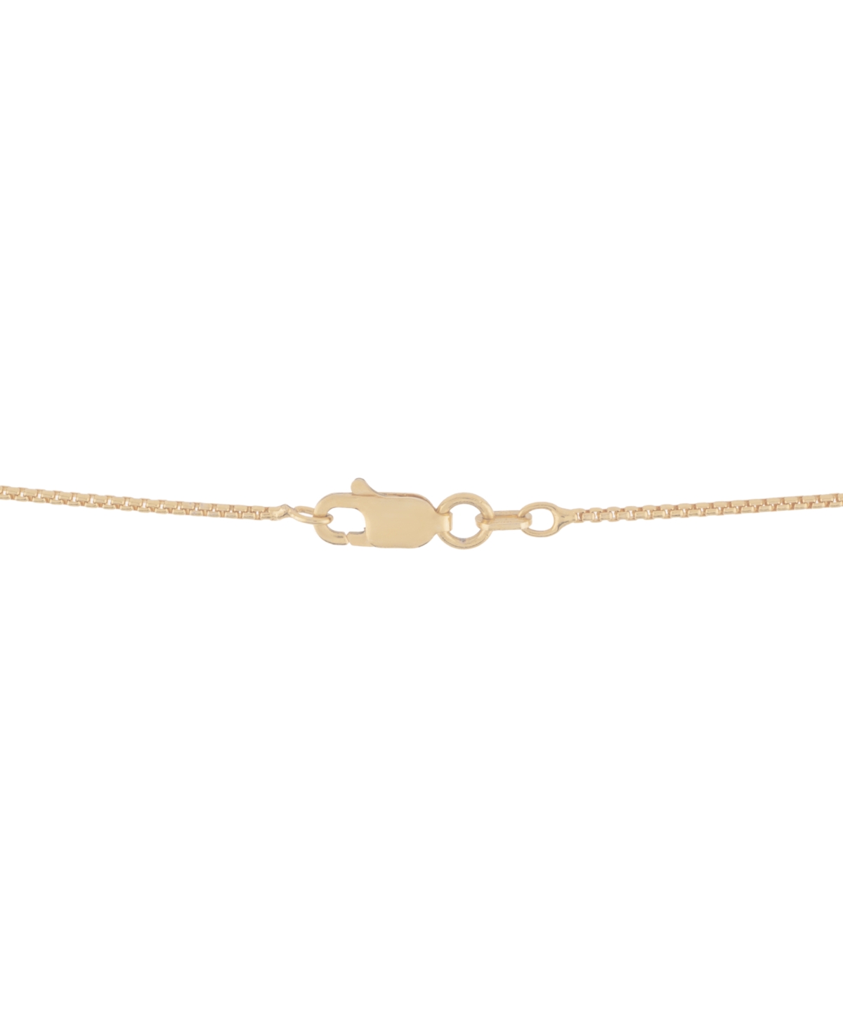 Macy's Men's Clover Diamond Pendant Necklace (1/2 ct. t.w.) in 14k Gold-Plated Sterling Silver