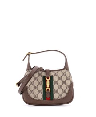 Mini x Gucci The Hacker Project Jackie 1961 Hobo BB Coated Canvas