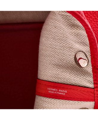 30 Garden Party Tote Leather