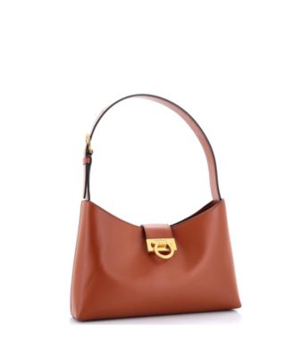 East West Trifolio Shoulder Bag Leather