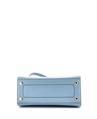 Large Boxyz Top Handle Bag Leather