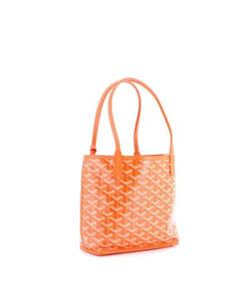 Mini Anjou Reversible Tote Coated Canvas