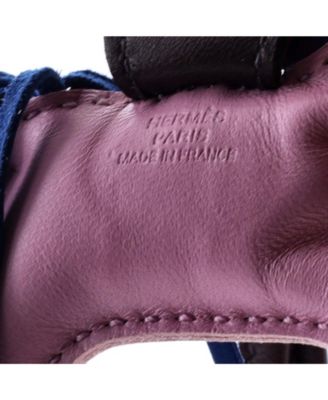 Pre-Owned HERMES PM GriGri Rodeo Bag Charm Leather