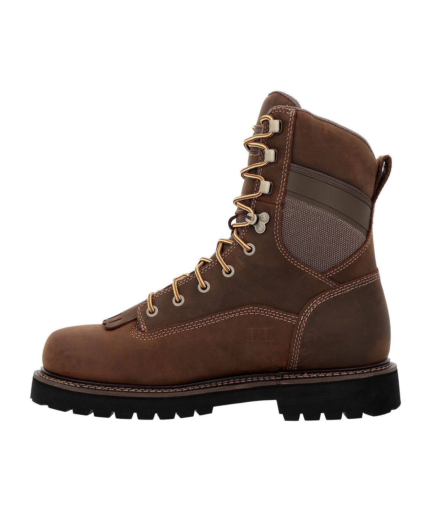 Мужские ботинки GEORGIA BOOT Core Low Heel Waterproof Composite Toe Logger Work Boot, цвет: Коричневый — фото 7
