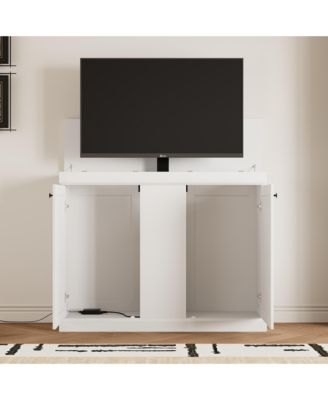 50" Automatic Lifting TV Stand with Remote Control and Safety Limiter