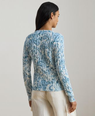 Women's Long-Sleeve Crew Neck Sweater