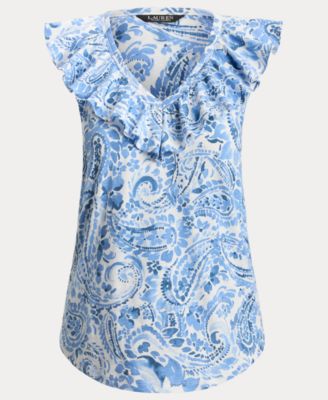 Women's Sleeveless V-Neck Top