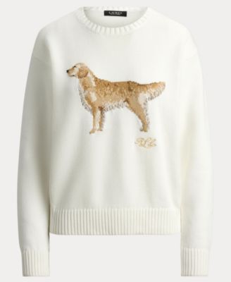 Women's Cotton Dog  Sweater