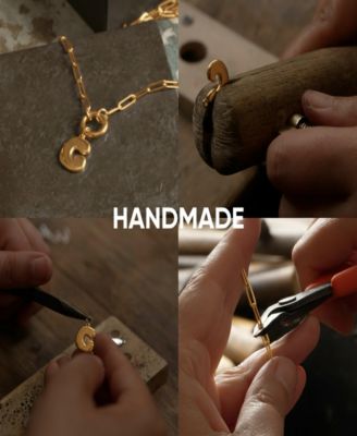 Bubble Up Initial Necklace