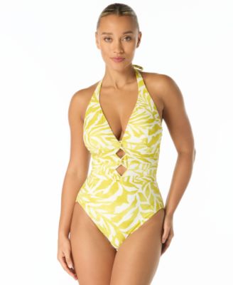 Women's Halter Neck One-Piece Swimsuit