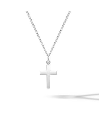 Vincero Women's Petite Cross - Gold Pendant - Silver