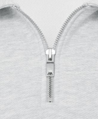 Men's Cotton-Blend Heavyweight Zip Sweatshirt