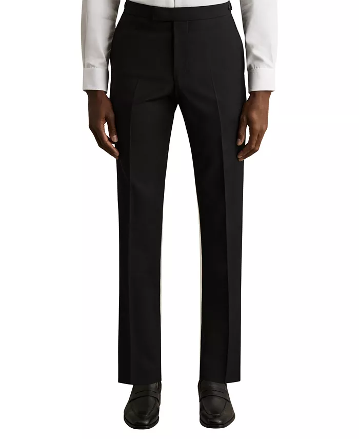 Men's Promise Tailored-Fit Wool-Blend Suit Pants - thumbnail 6