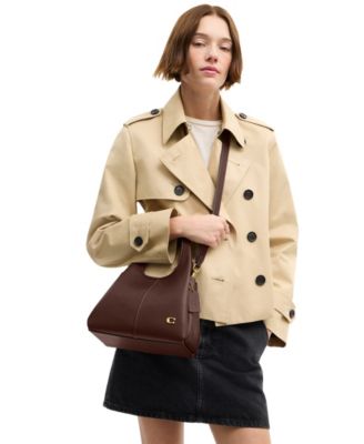 Lana Small Pebble Leather Shoulder Bag 23