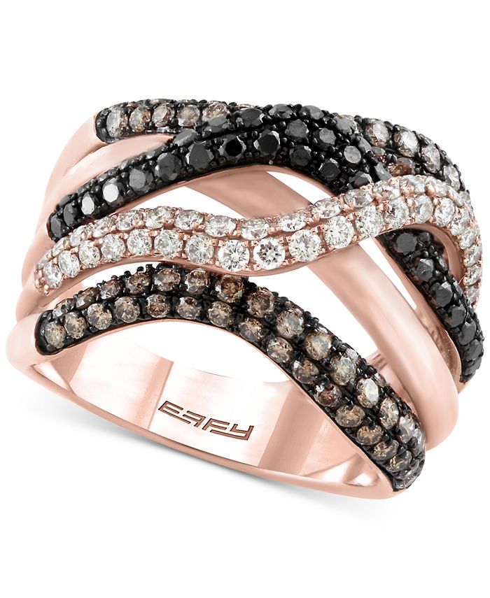 EFFY Collection EFFY® Diamond Statement Ring (2 ct. t.w.) in 14k Rose
