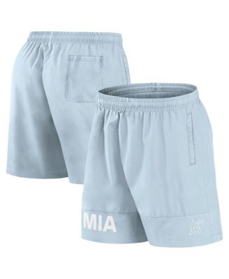 Men's Light Blue Miami Marlins Elements Swim Shorts