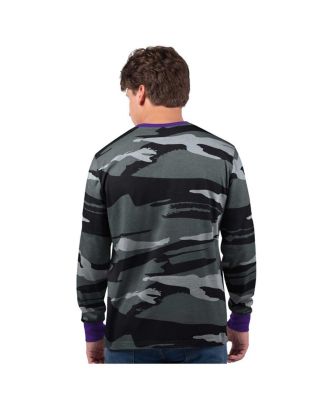 Men's Gray Minnesota Vikings Thursday Night Gridiron Long Sleeve T-Shirt