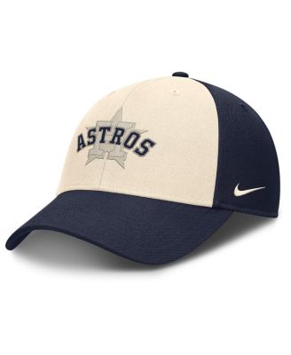 Men's Navy/Natural Houston Astros Statement Club Performance Adjustable Hat