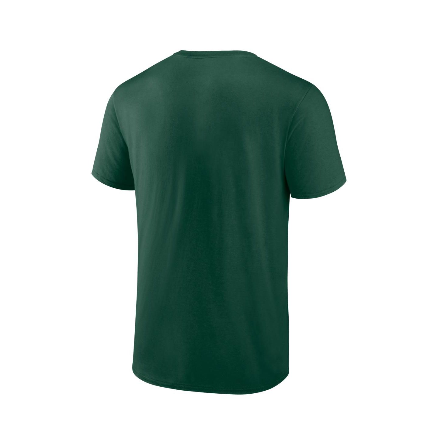 Мужская футболка Logo Athletic Green Athletics Heart and Soul — фото 3