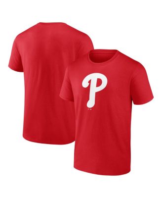 Men's Red Philadelphia Phillies Logo T-Shirt