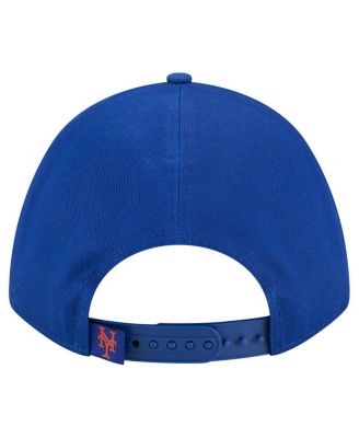 Women's Royal New York Mets Metallic A-Frame 9FORTY Adjustable Hat