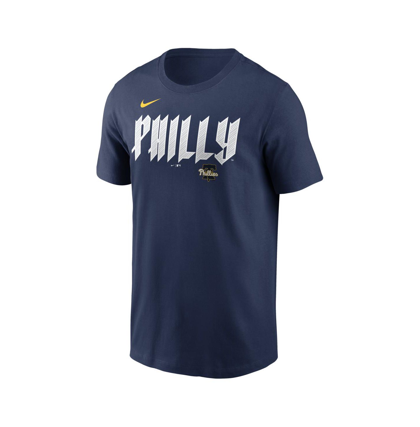 Мужская футболка Nike Bryce Harper Navy Philadelphia Phillies City Connect Name & Number — фото 2