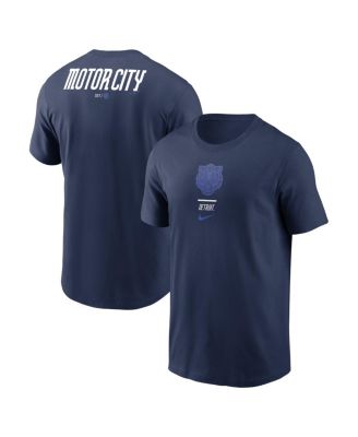 Men's Navy Detroit Tigers City Connect 2-Hit T-Shirt
