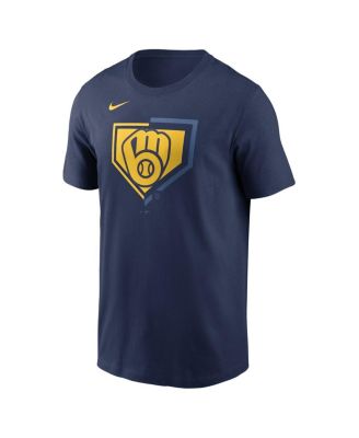 Men's Navy Milwaukee Brewers Icon T-Shirt