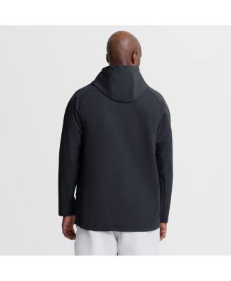 Men's Navy New York Yankees Authentic Collection Raglan Therma-FIT Full-Zip Hooded Jacket