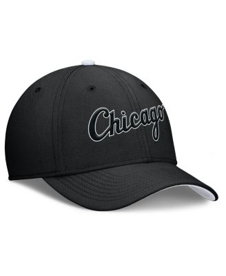 Men's Black Chicago White Sox Primetime Rise Dri-FIT Flex Hat