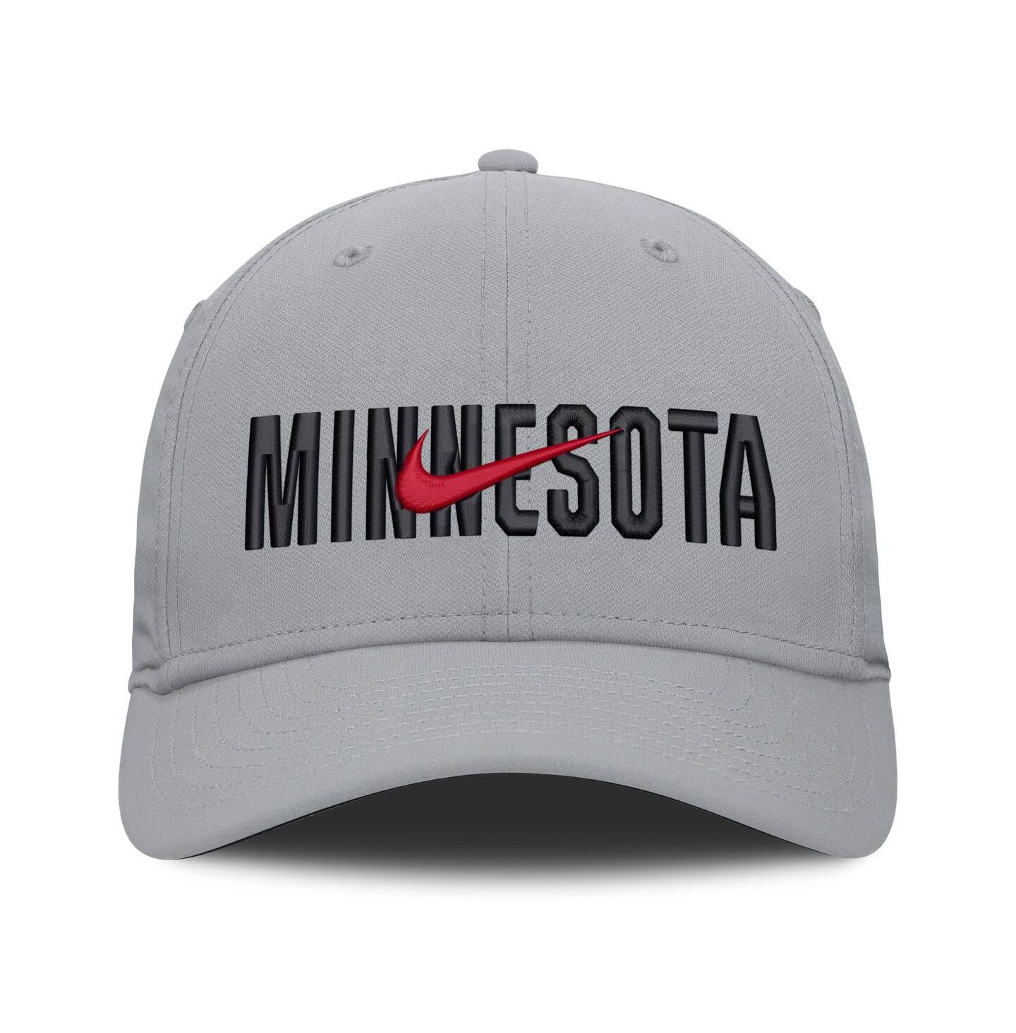 Мужская кепка Nike Gray Minnesota Twins Primetime Dri-FIT Rise Bozz Flex Hat — фото 2