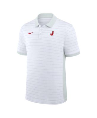 Men's White Japan Baseball 2026 World Baseball Classic Victory Striped Dri-FIT Polo Shirt