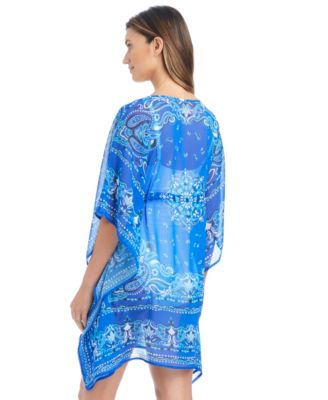 Women's Pull-On Cover-Up Swim Caftan
