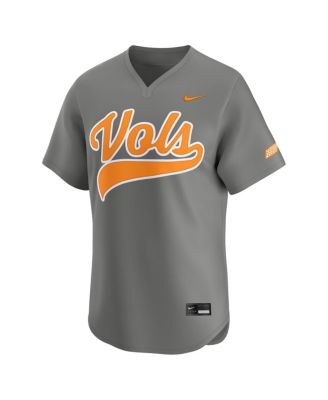 Men's Gray Tennessee Volunteers Alternate Limited Baseball Jersey