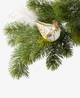 Gilded Glamour Feather Flower Clip