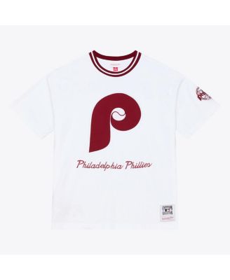 Men's White Philadelphia Phillies Cooperstown Collection Arctic T-Shirt