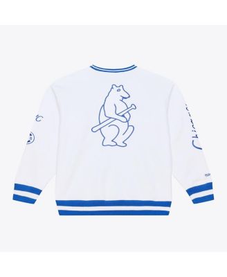 Men's White Chicago Cubs Arctic Fleece Sweatshirt