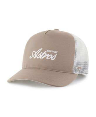 Men's Brown Houston Astros Foundational Mesh Hitch Adjustable Hat