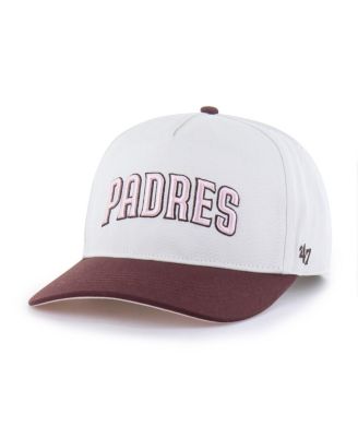 Men's and Women's Stone/Burgundy San Diego Padres Love Letter Adjustable Hitch Hat
