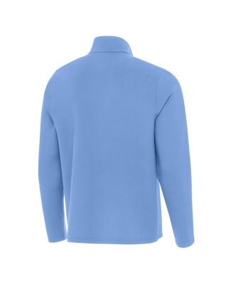 Men's Powder Blue Chicago Cubs Alternate Logo Insider Quarter-Zip