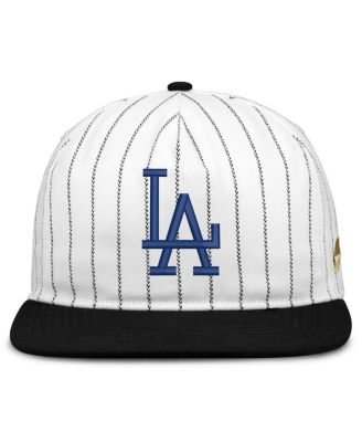 Men's White/Black Los Angeles Dodgers Cooperstown Collection Pro Adjustable Hat