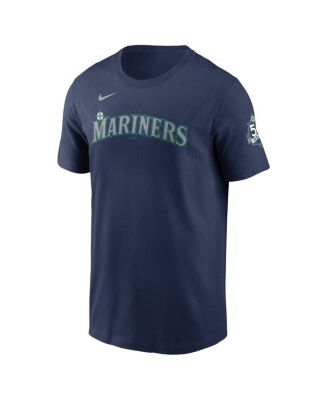 Men's Julio Rodríguez Navy Seattle Mariners 50th Season Name & Number T-Shirt